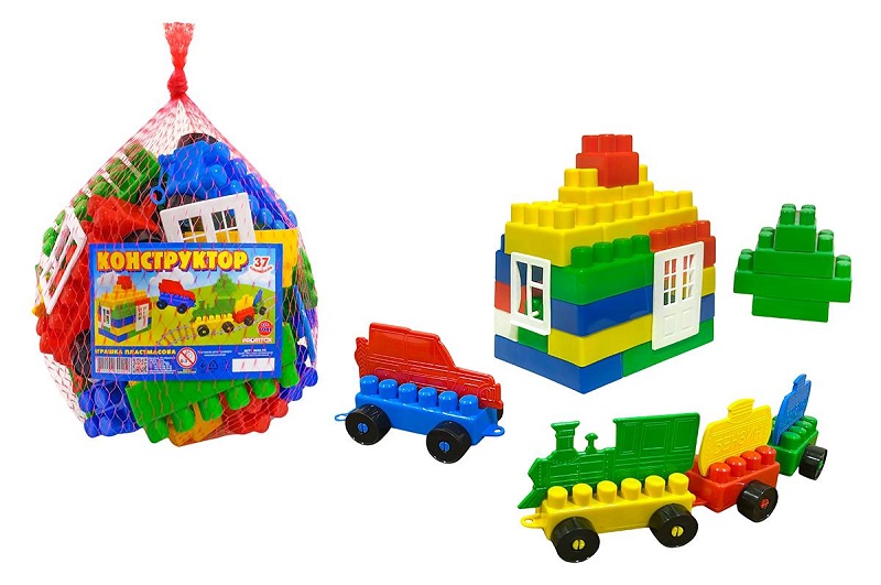 Конструктор в сітці  (37 елементів) Пр4041