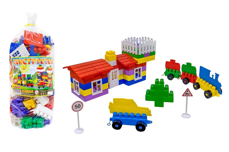 Конструктор   (80 елементів)  Пр4001