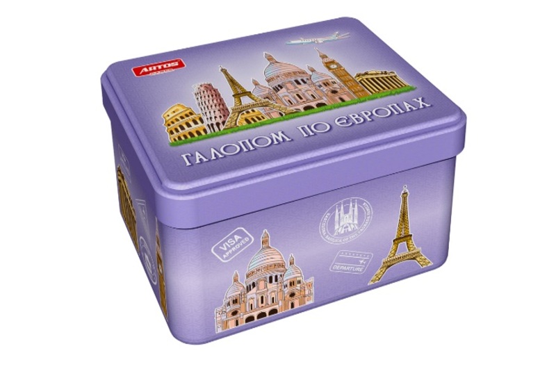 Настільна гра Галопом по Європі" у коробці  Ост1205"