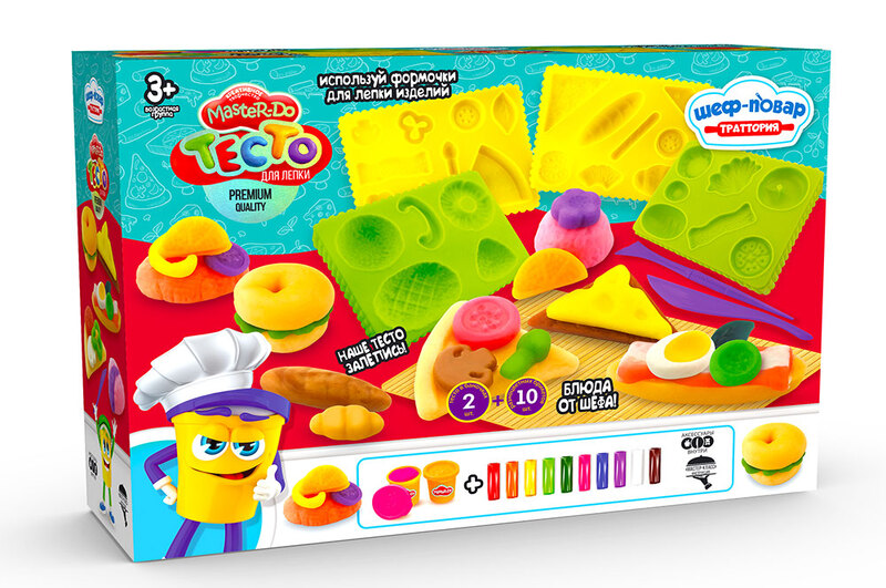 Тісто для ліплення Master Do Шеф-кухар.Траторія" укр (6) TMD-17-04U"
