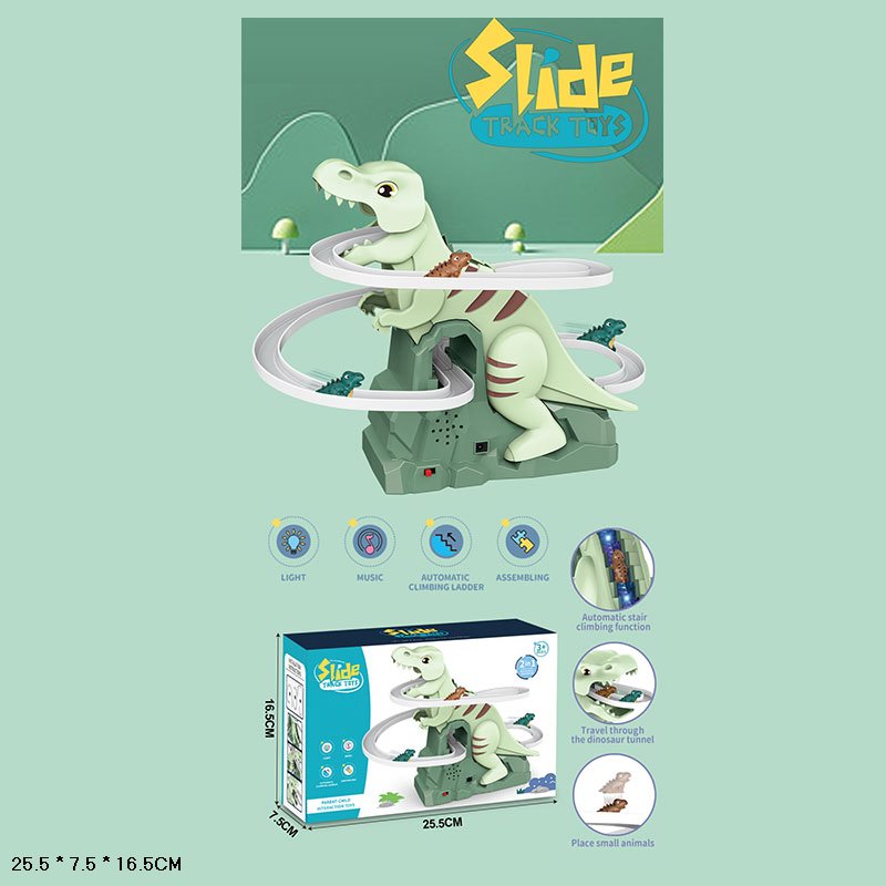 Трек арт. 551A-619 (60шт/2) батар. світло,звук, короб. 25,5*7,5*16,5см