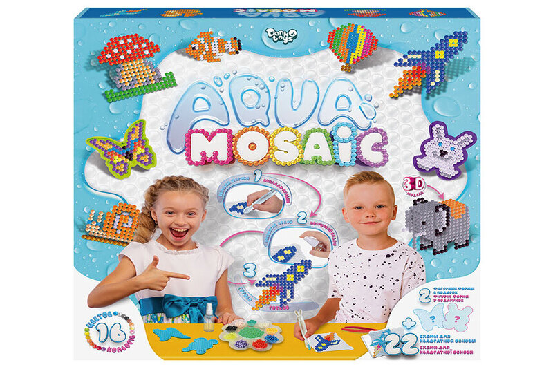 Aqua Mosaic середній набір (10)  AM-01-02