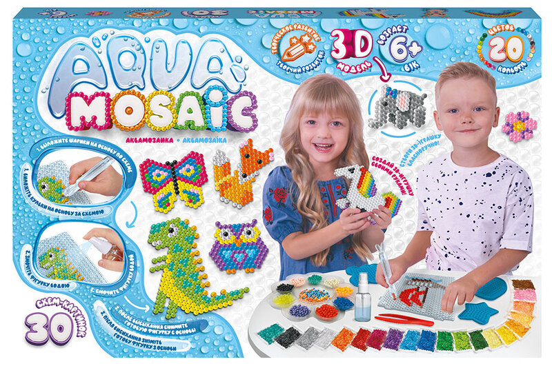 Aqua Mosaic великий  набір (10)  AM-01-01