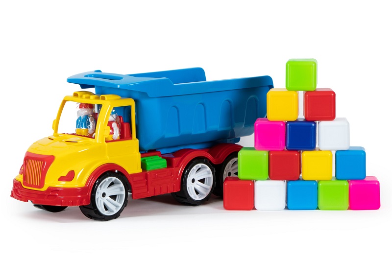 Самоскид Mati  кубики малі  Пол009/14