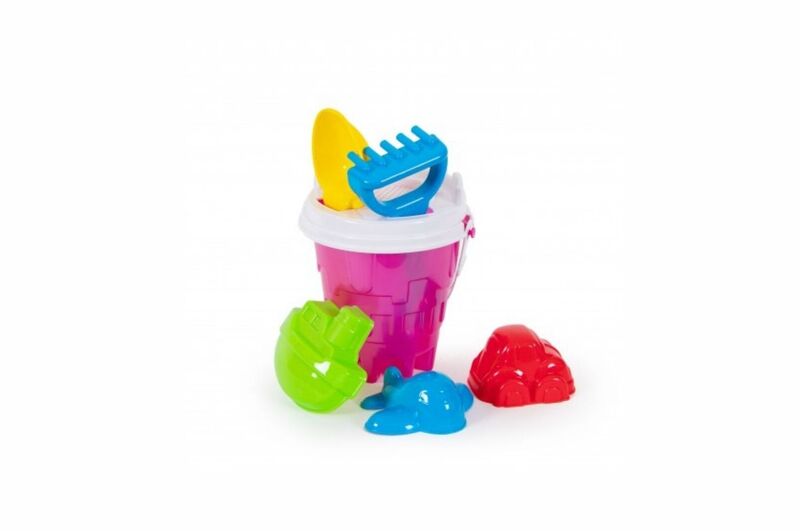 Відро №6 +лопата, граблі, пасочки, сито  Пол1266УПАК5шт"