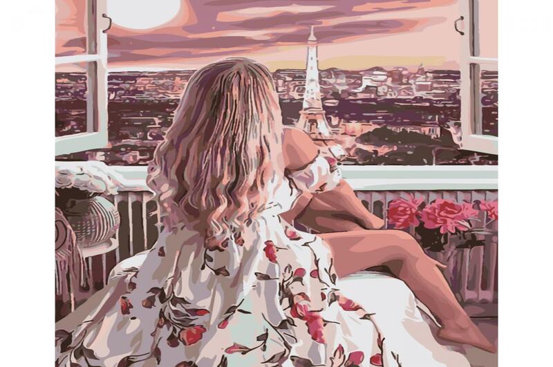 Картина по номерах SY6509 Розкішний вид", розміром 40х50 см"