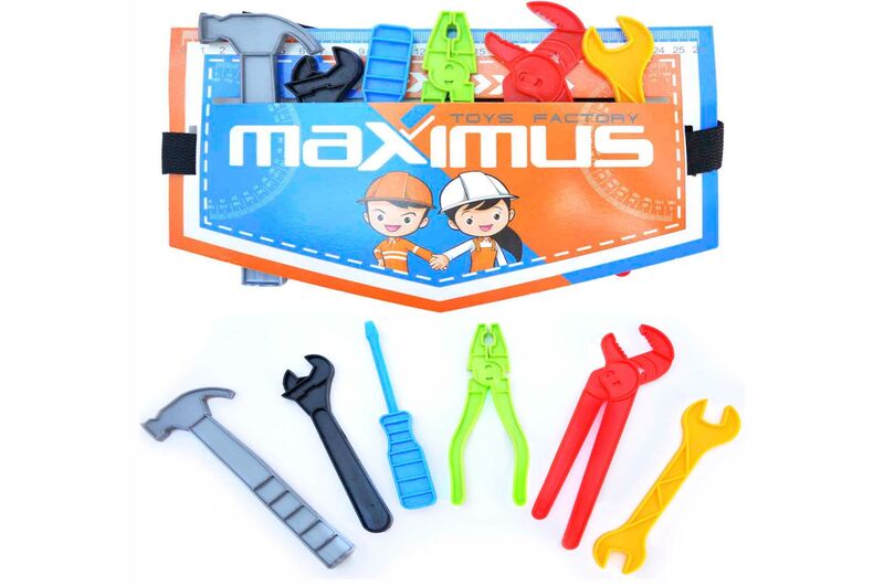 Набір інструментів на ремінці Веселий майстер" Мак5118"