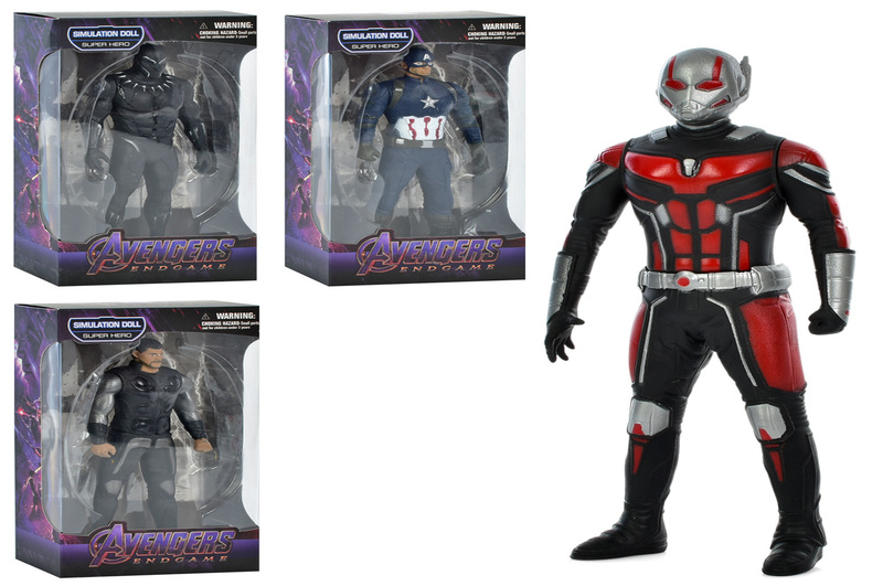 Фигурки для игры 3351-54-55-56 (42шт) AV,супергерой 22см-шарнирный, 4вида, в кор-ке 26-15-6см