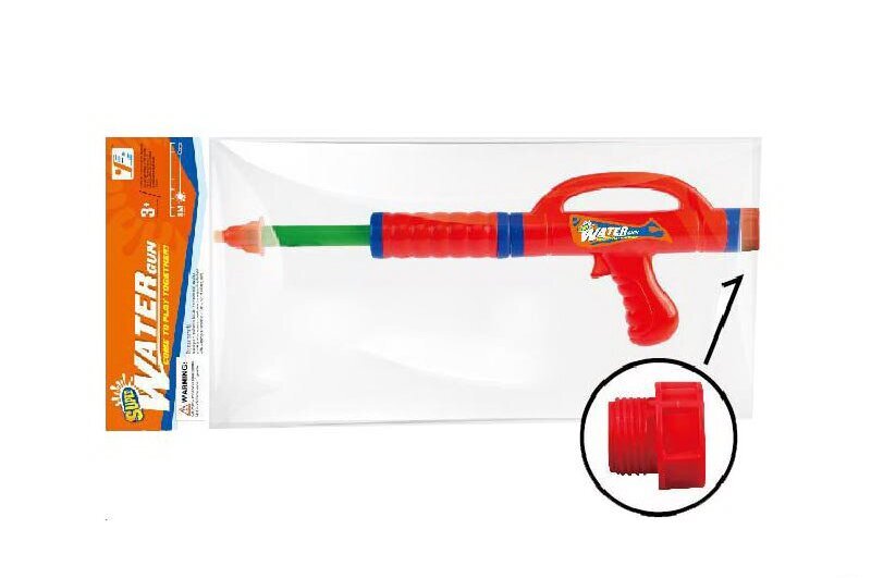 Водяна зброя арт. YS385 (96шт/2) з  арт. YS330 (96шт/2) з насосом 28*7*14 см, 2 кольори в пакеті