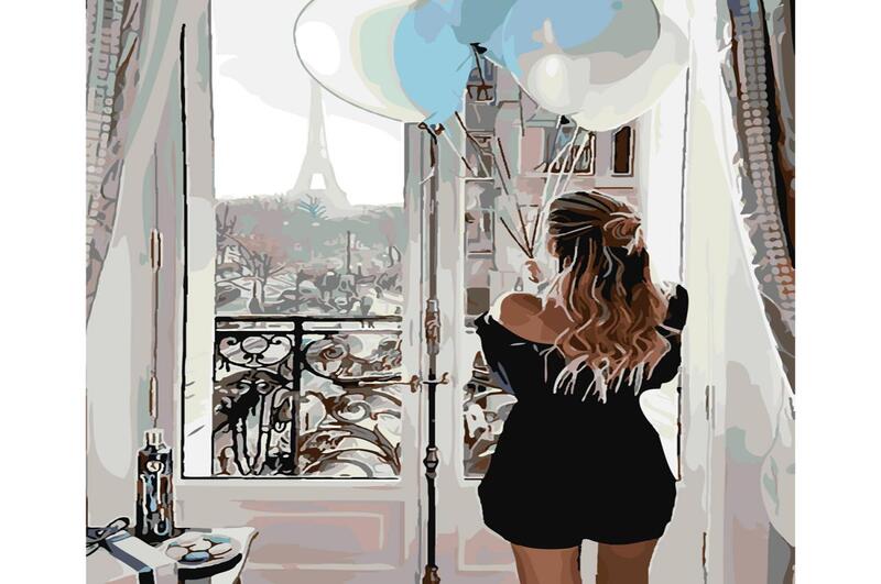 Картина по номерах SY6276 Ранок в День Народження", розміром 40х50 см"