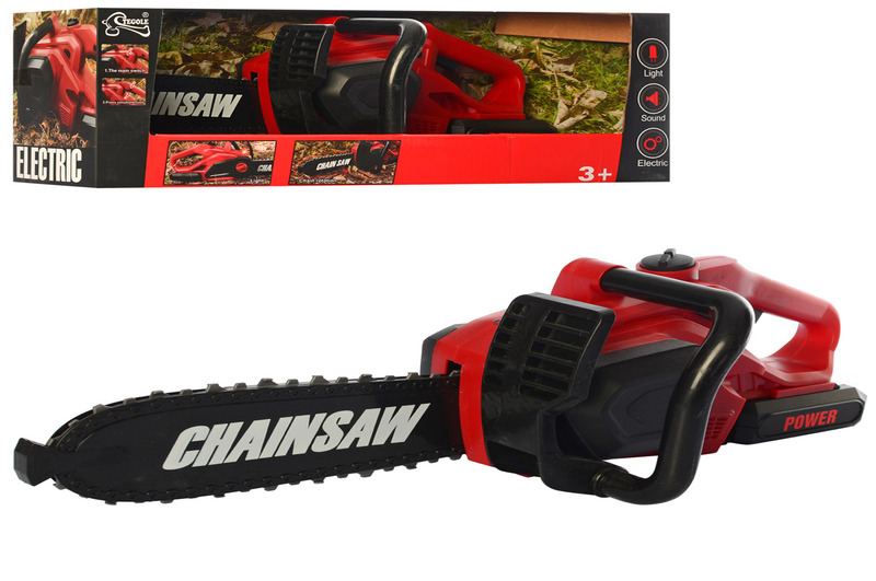 Бензопила T1806 (18шт) 41см, звук, світло, рухомі деталі, на бат-ці, в кор-ці, 44-16-14см