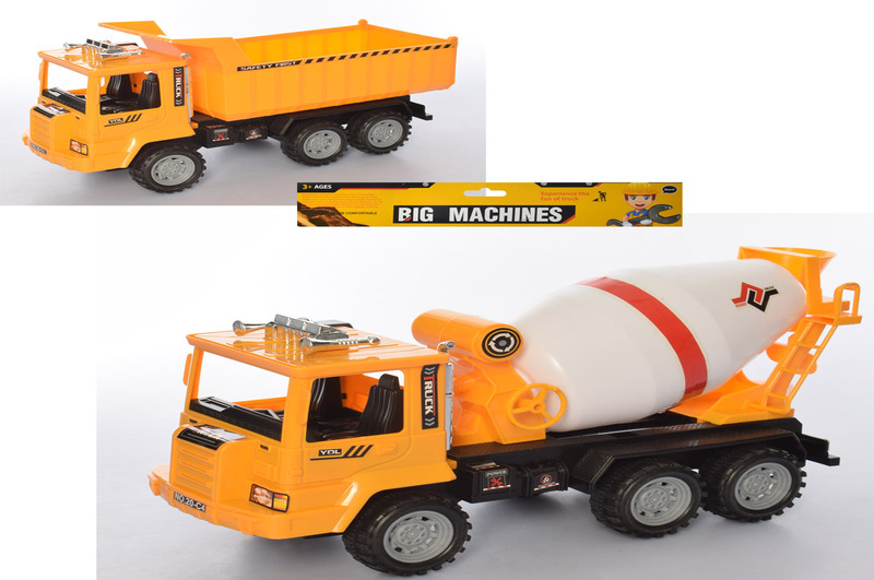 Будтехніка 20-C1-C4 (48шт) інер-я, 33см, подвижні деталі, 2види, в кульку, 34,5-25-11,5см