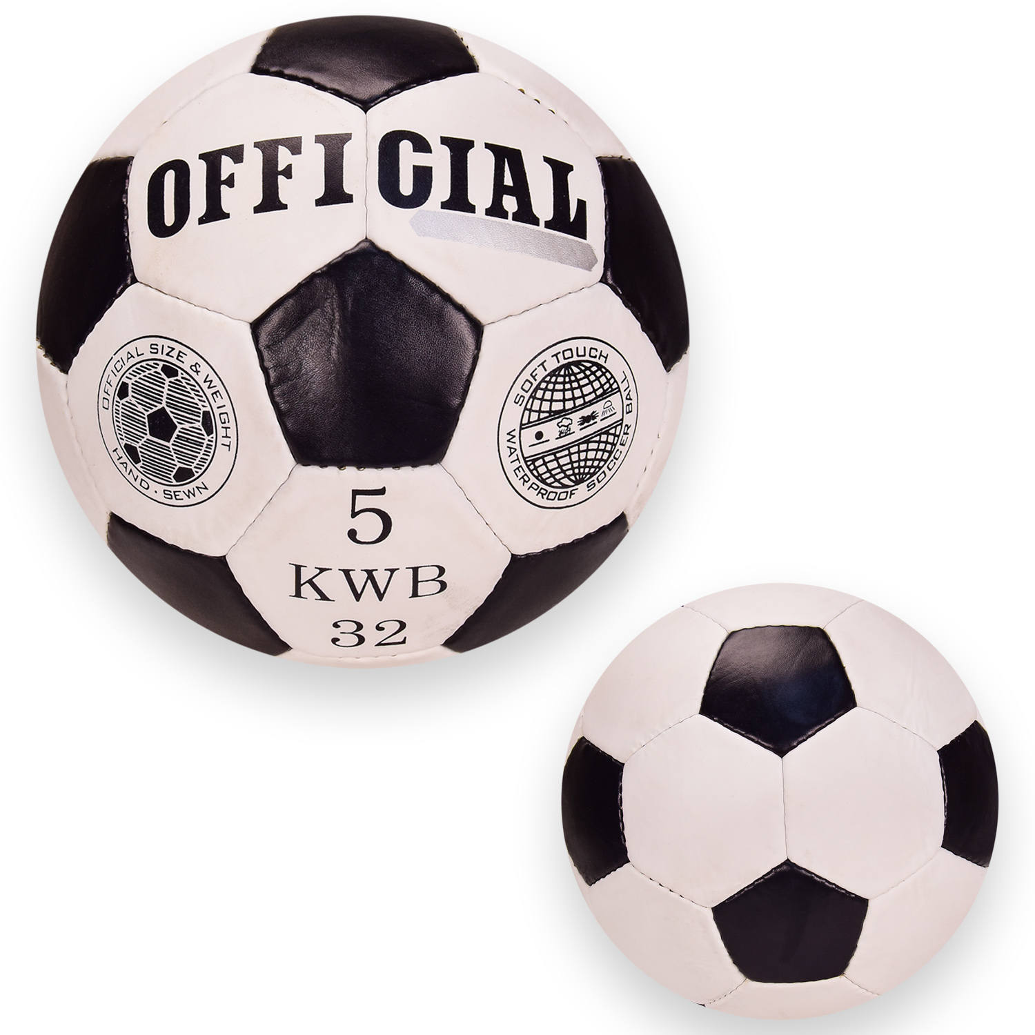 Іграшка м'яч футбольний арт. FP096  OFFICIAL №5, PU 420 грам, 32 панелі,Пакістан,сітка+голка в компл