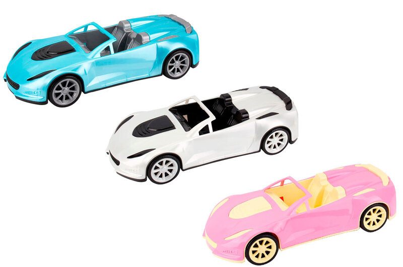 Автомобіль-кабріолет (голуб,білий,рожев) Тех6122
