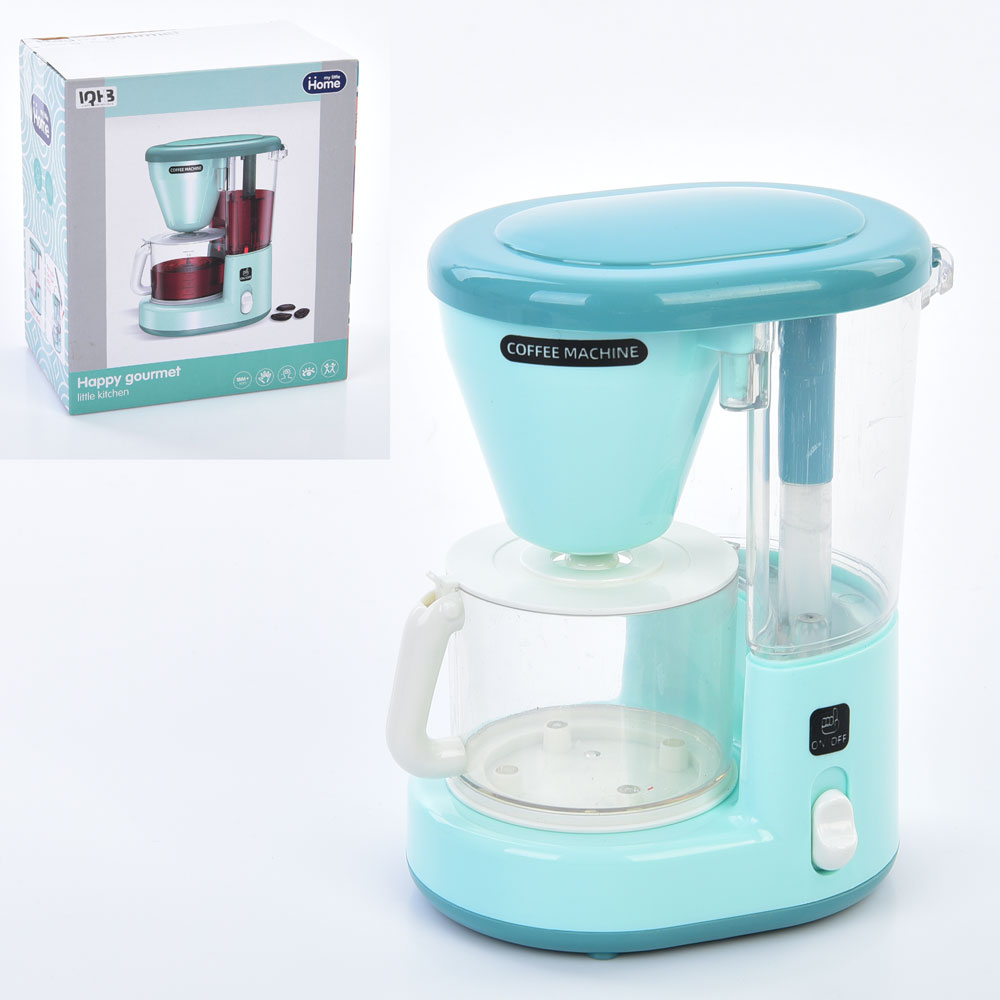 Кавоварка A2005-1 (48шт) 16см, звук, світло, ллється вода, на бат-ці, 15,5-18-10см