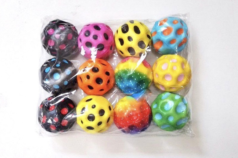 Дитячий м'яч антигравітаційний кольоровий СА-006 УПАК12шт