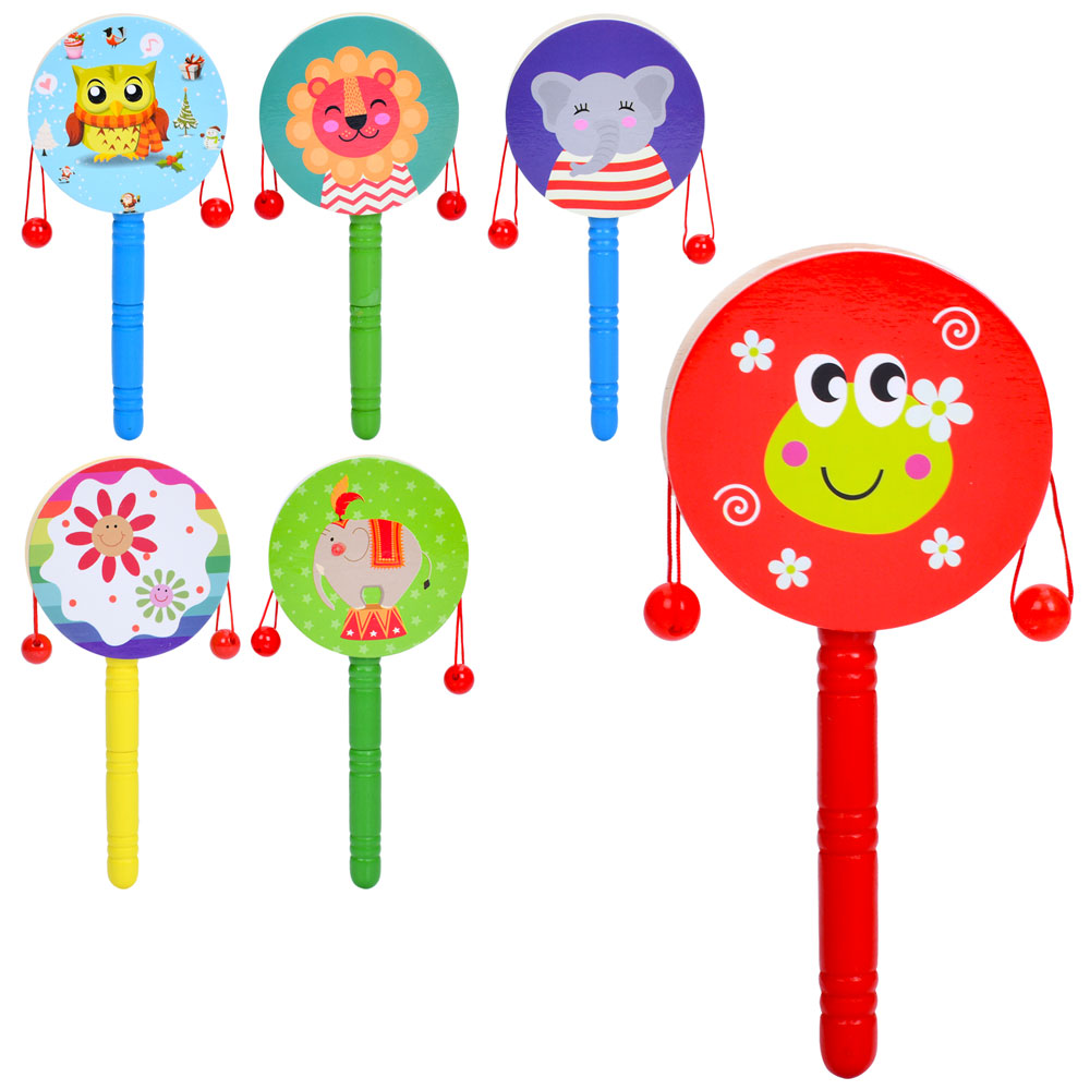 Дерев'яна іграшка Бубонець MD 0823 (100шт) 16,5см, мікс видів, 7,5-16,5-2см