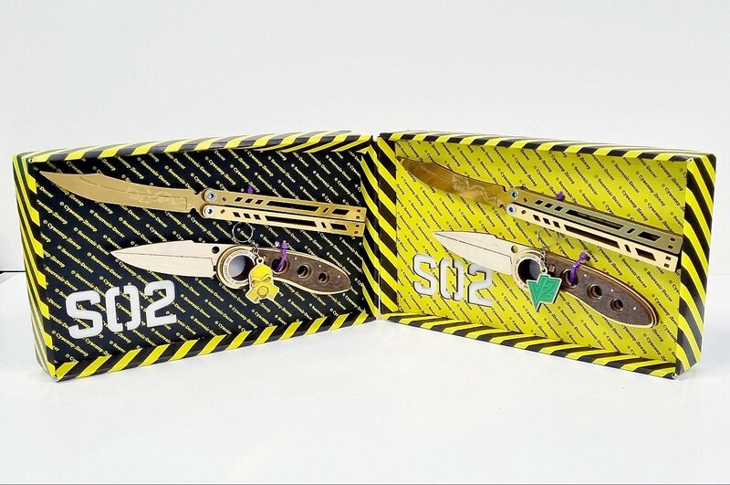 BOX Сувенірний SO-2 МЕТЕЛИК LEGASY &amp; ВИКИДУХА ФЛІП BLACK"  SO2-5-B"