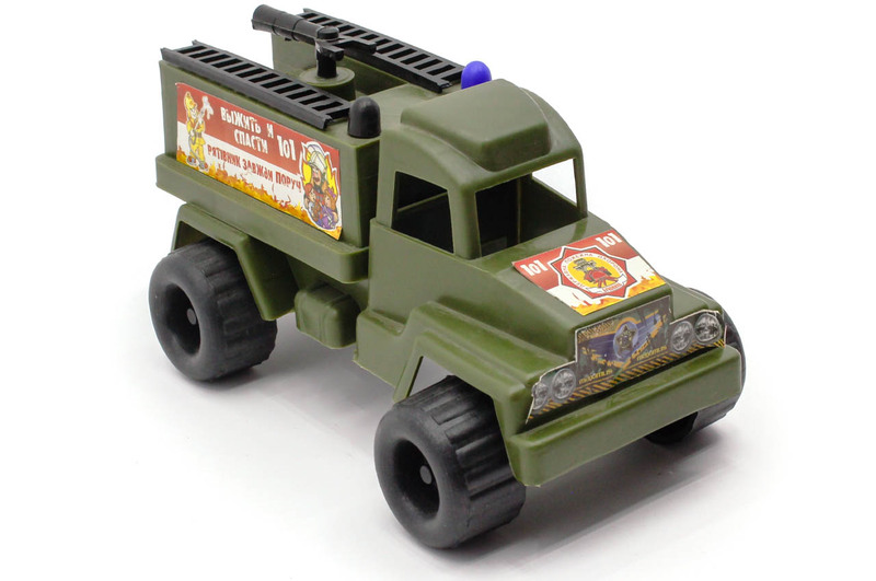 Автомобіль Уран пожежний військовий" 19х10х11см  5338"