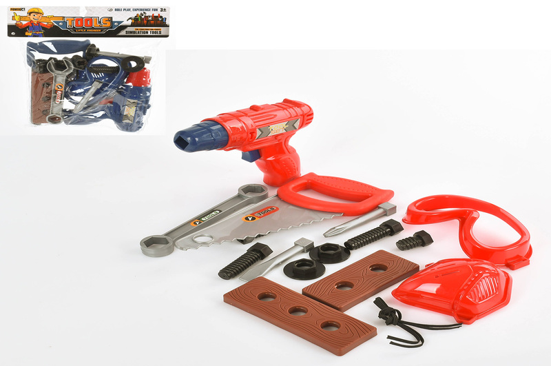 Набір інструментів 528-4-5 (72шт) шуруповерт,ключі,болти,гайки,2 види (2кольори),в кульку, 21-25-4см