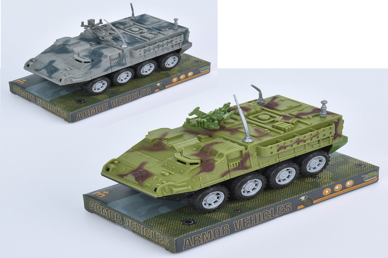 Танк MT-C1 (60шт) 18см, інерц-й, 2 кольори, в слюді, 19,5-10-10см