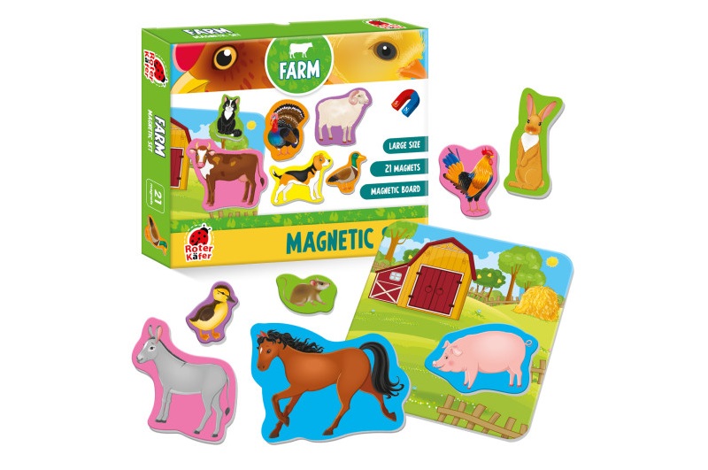 Magnetic set Farm" with board  RK2090-01"