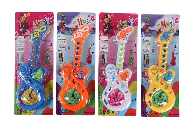 Гітара арт. 5986A-3 (360шт/2) 4 кольори мікс,планшет. 26см