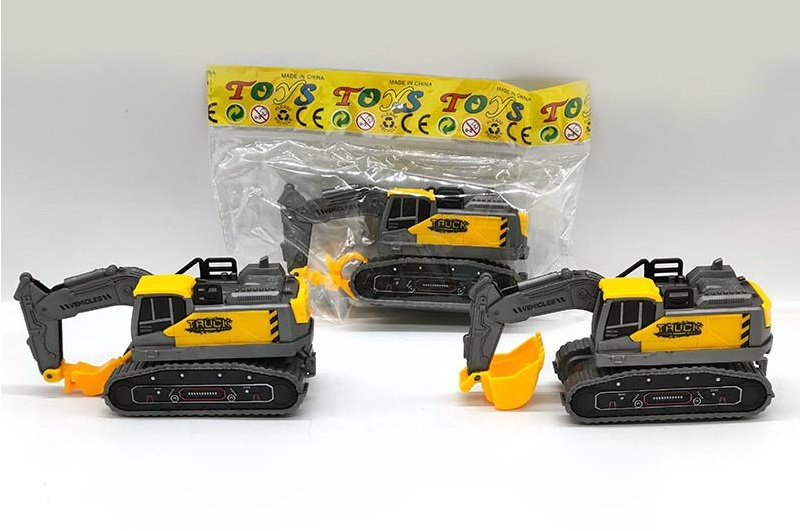 Екскаватор арт. 268-2 (576шт/2)   3 вида, пакет 12,5*4,5*6см