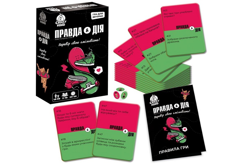 Гра настільна Vladi Toys розважальна. Правда або дія VT5903-02