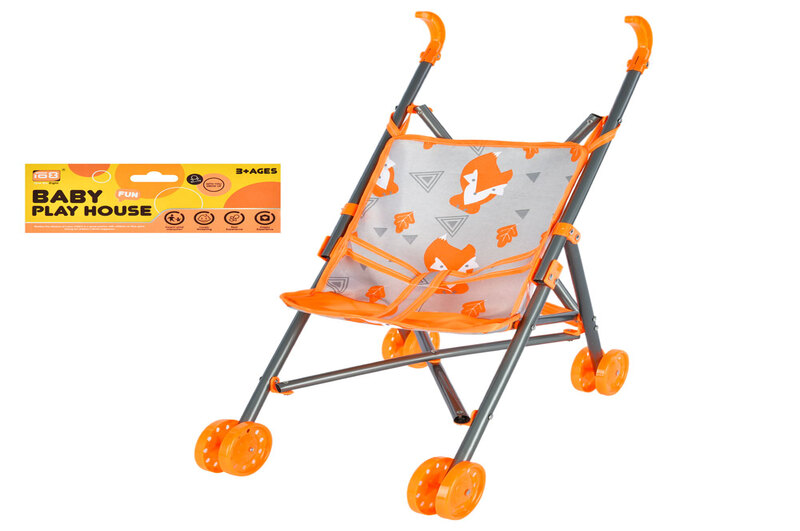 Коляска CS7917S (72шт)для ляльки, прогулянкова,пластик,46-42-24см, кульку 62-16-7см