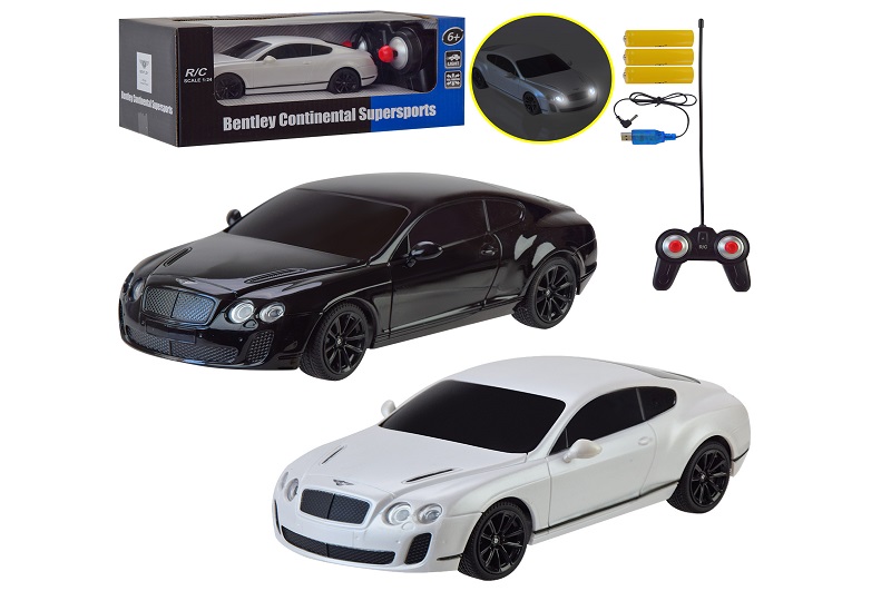 Машина  р/к  27040 (24шт) батар.1:24, Bently GT Supersport,  короб. 20,5*9*6см