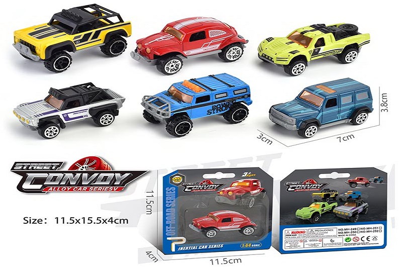 Машина мет. арт. MH-251 (576шт/2) 6 видів, планшет. 11,5*4*11,4см