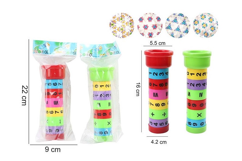 Калейдоскоп арт. 1803-1 (192шт/2) 2 кольори мікс + математичні завдання,  пакет 9*22*6см