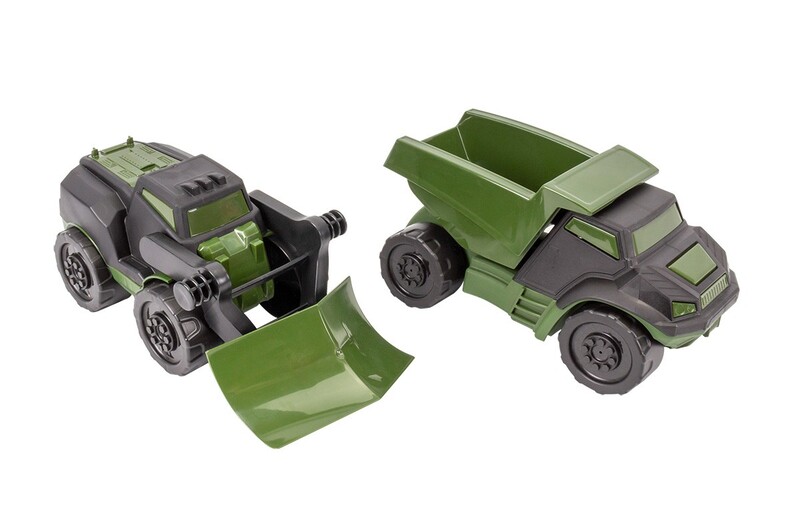 Військова техніка: самоскид та грейдер Тех9345