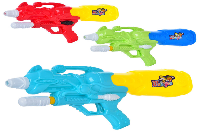 Водяний автомат MR 1009 (24шт) розмір великий, 40см, помпа, 3 кольори, в кульку 46-21-5см