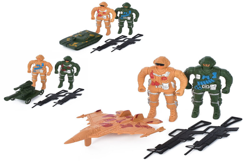 Набір з фігурками 202-25-26-27 (300шт)фігурка 2шт,техніка,зброя,3 види, в пакеті 15-16-4см