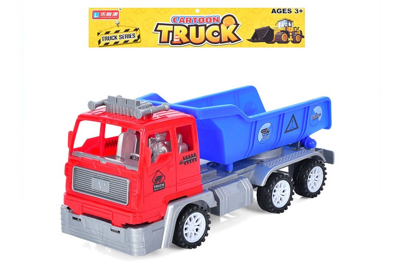 Самоскид 708-100 (48шт) 27см, інерція, рухомі деталі, в кульку, 28,5-25-10см