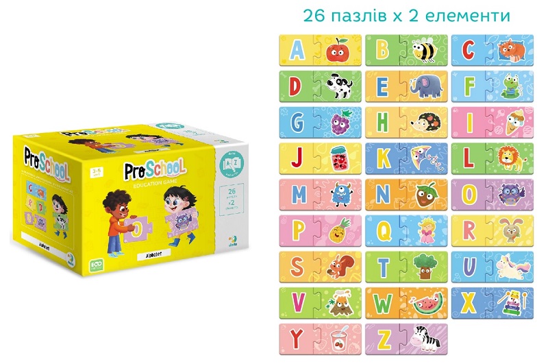Навчальна гра «Англійська абетка»  До301226