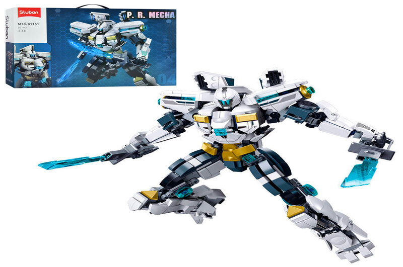 Конструктор M38-B1151 (16шт) робот, 23см, 561дет, в кор-ці, 43-29-7см