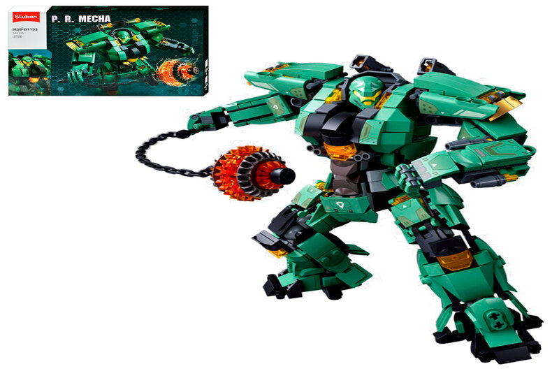 Конструктор M38-B1153 (16шт) робот, 21см, 542дет, в кор-ці, 43-29-7см