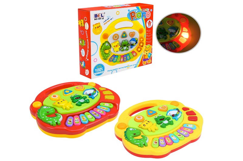 Орган муз. розв. арт. 5097 (72шт/2) батар.,звуки животных, короб. 19*17*5см