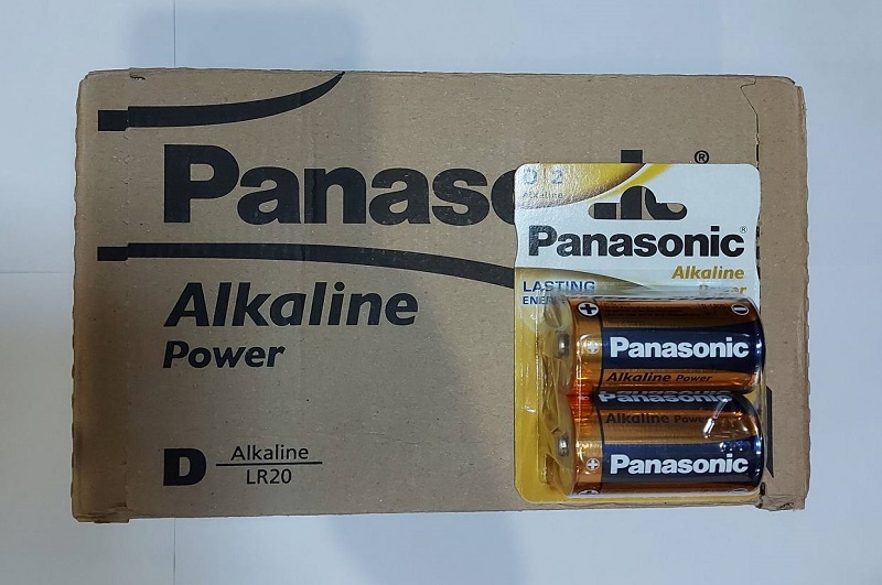 Батарейка алкалайн  Panasonic  Alkaline Power  LR20  2bl (24/120)