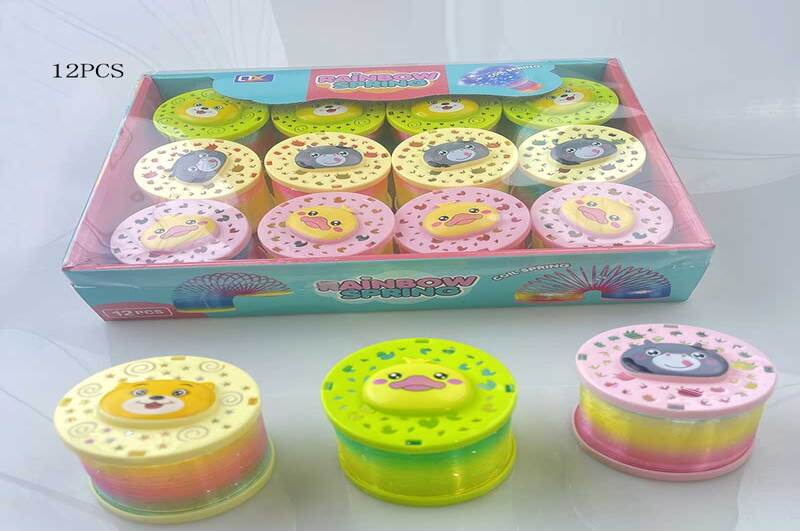 Пружинка Веселка" арт. MCS6313-BУПАК12шт (360шт/2) 30уп по 12шт р-р 10*7см, короб.11*7см"