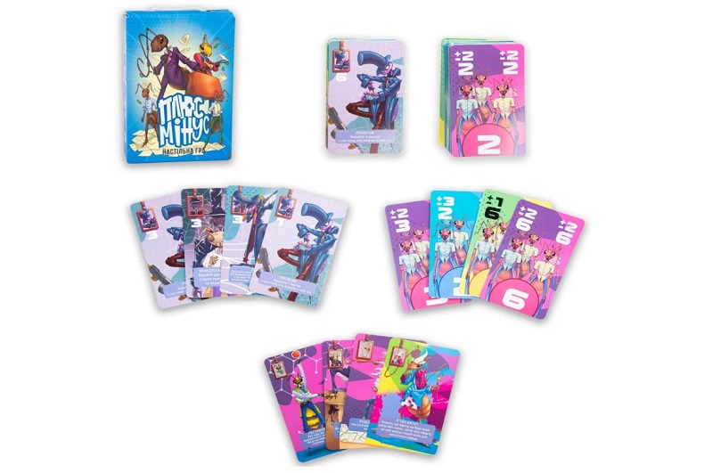 Настільна гра Strateg Плюс Мінус розважальна українською мовою Ст30292