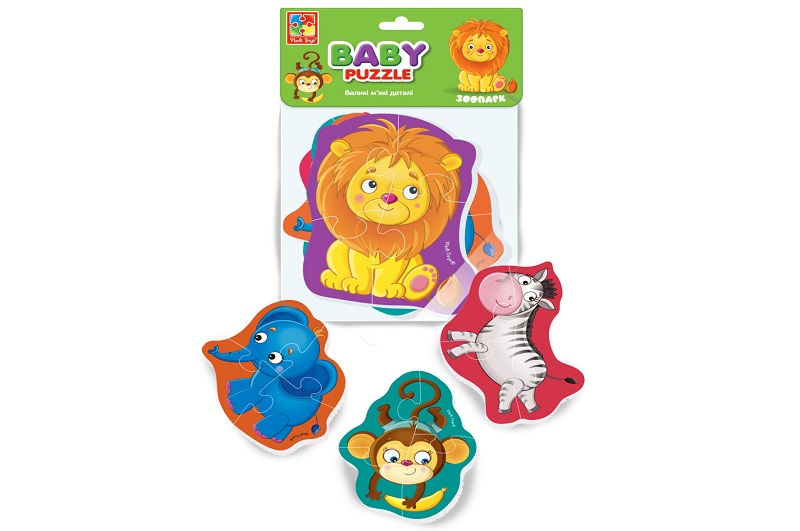 Бебі пазли Дитинчата. Зоопарк" VT1106-88 (укр)"