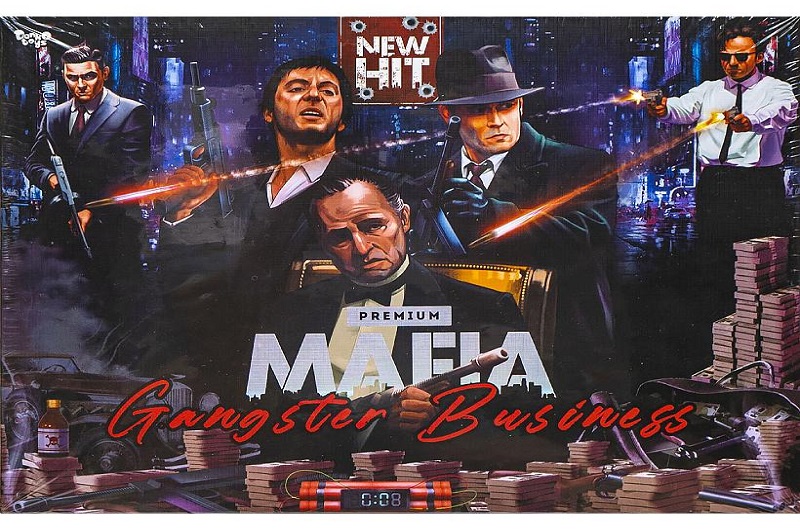 Настільна розважальна гра MAFIA. Gangster Business. Premium" укр (5) MAF-03-01U"