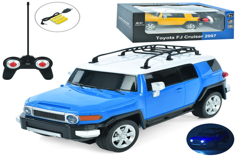 Машини  р/к арт. 27055 (24шт) акум.,1:24, TOYOTA FJ CRUISER, короб. 20*9*7см