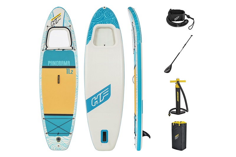 BW SUP-борд 65363 (1шт) 340-89-15см,1 весло, 1 ручний насос, 1 рюкзак, 1 кручений страхувальний трос