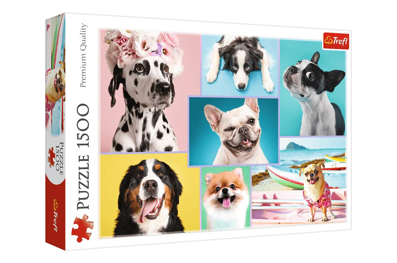 Пазли - 1500 елм. - 26186 Солодкі собаки", Trefl"