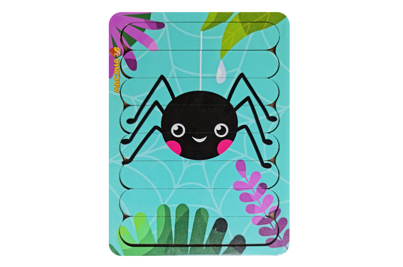 Пазл-вкладка, серія комахи Павучок"  Про40475"